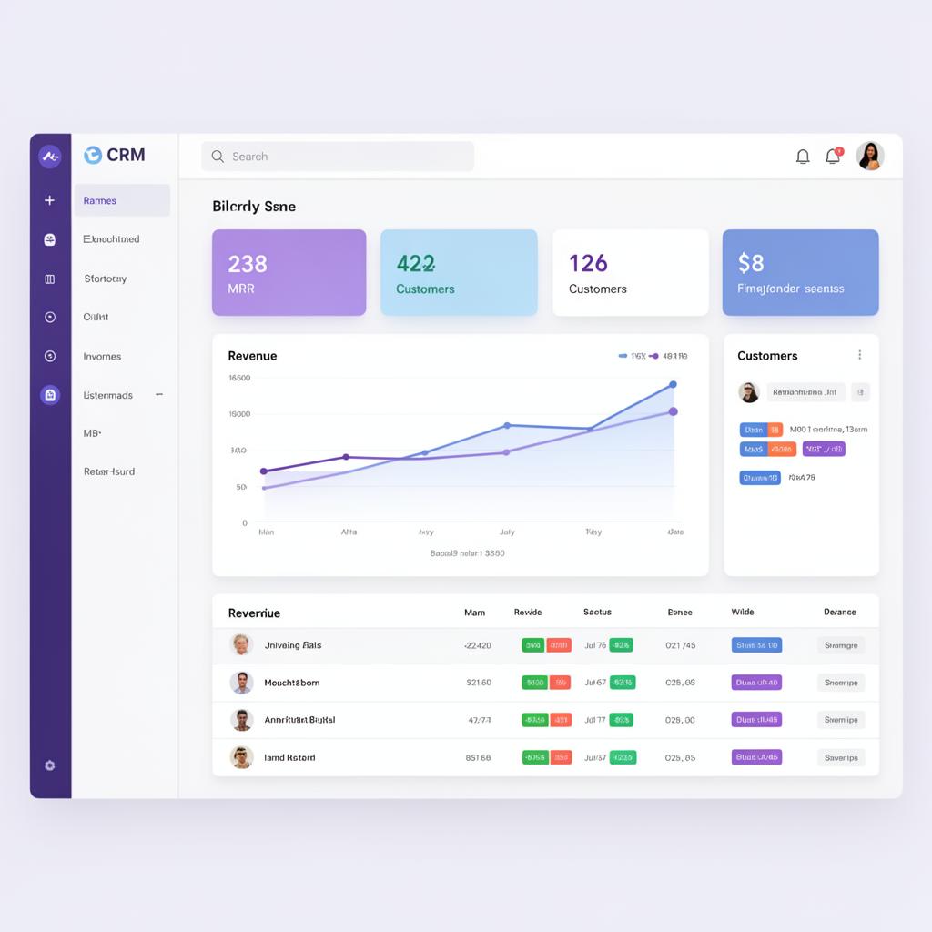 OrbitCRM | SaaS Admin preview