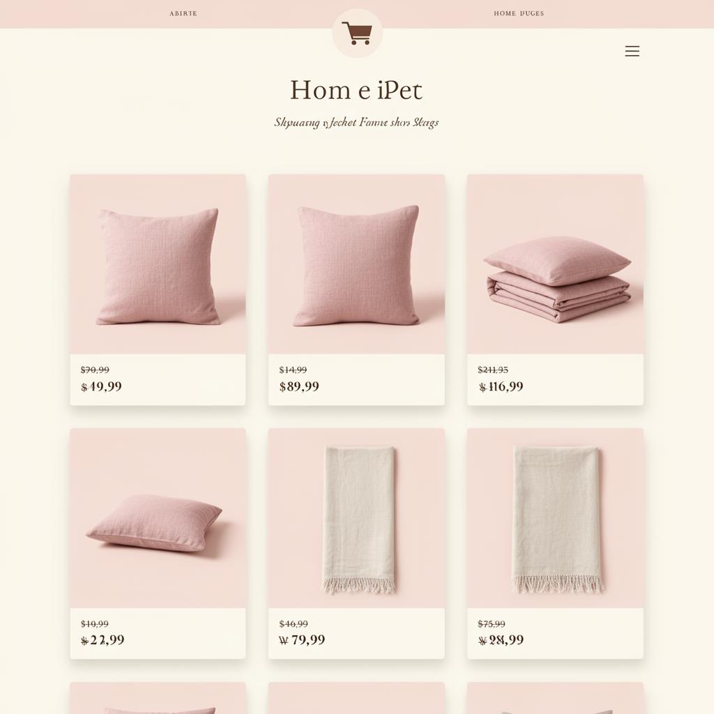 Linen & Loom | E-Commerce preview